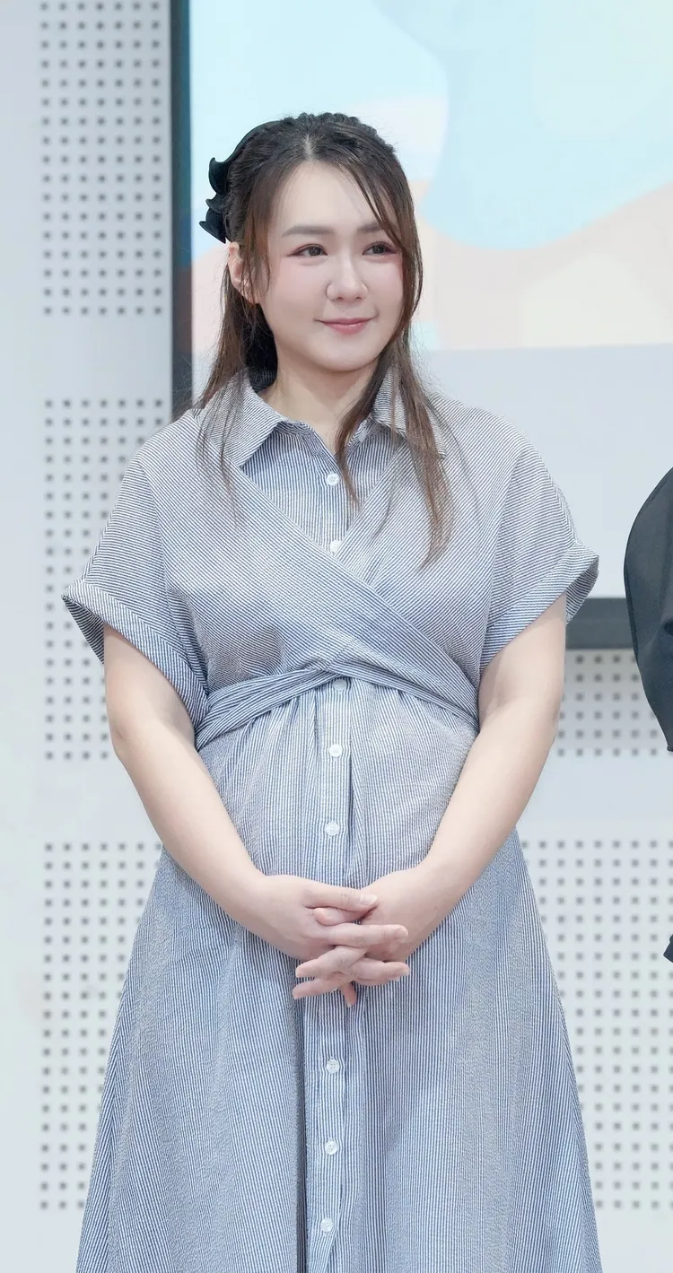 李又汝懷孕至今胖了8公斤。藝起發光、蒙福教會提供 