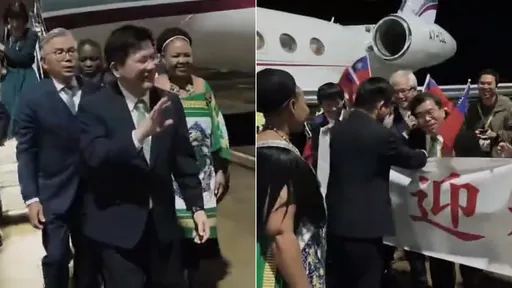 總統去不成的史瓦帝尼「林佳龍到了」　當特使參與史王慶典