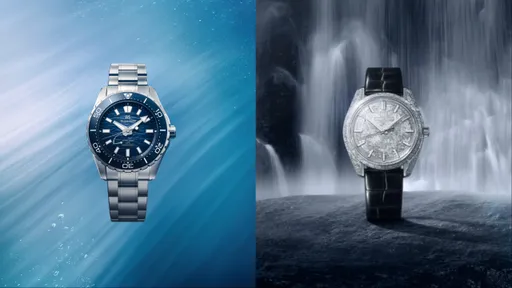 W&W｜Grand Seiko新作定格自然之美　刻畫潮汐、湧泉奇景