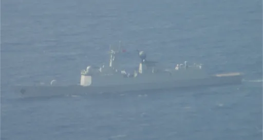 共艦編隊進入澎湖西南海域　國軍公布監控畫面