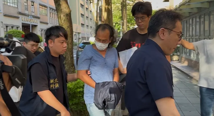 李能謙涉詐騙案去年被警方移送北檢複訊後獲20萬元交保，並限制住居、出境出海。讀者提供