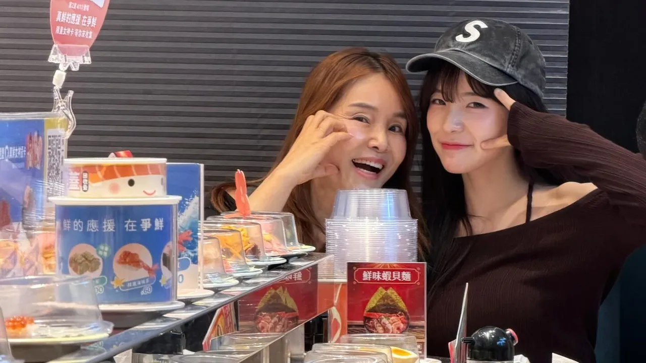 吃爭鮮真遇到李多慧　媽媽同行太年輕被當成「助理姐姐」