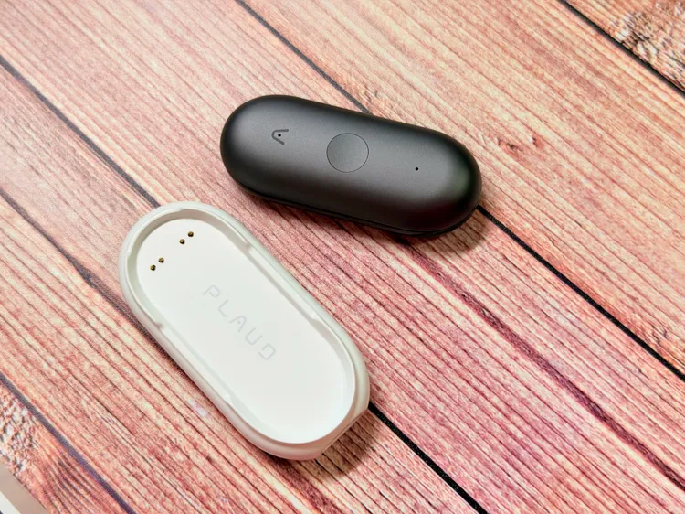 盒中還附有磁吸充電器，NotePin S的磁力表現也是相當強勁。趙筱文攝