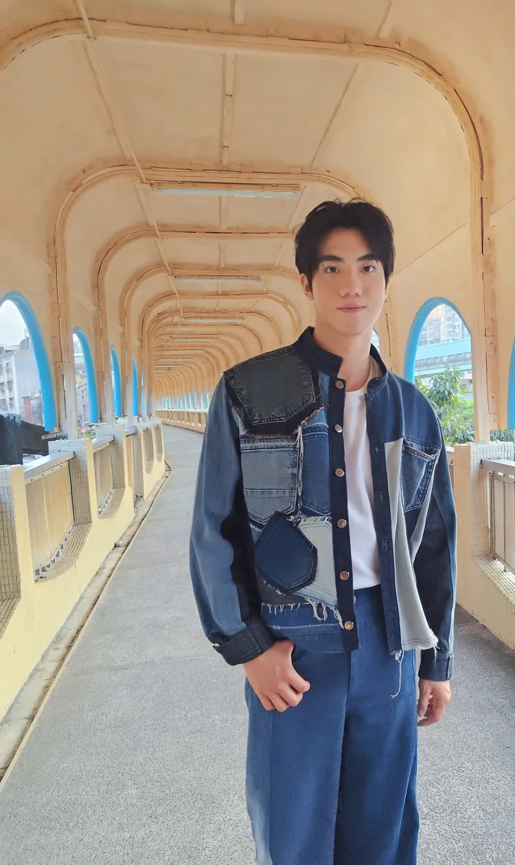 謝大軍首度拍攝MV，就挑戰長達14小時拍攝。艾迪昇提供