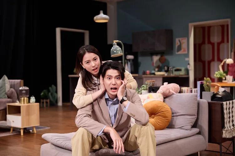 項婕如現場提問觀眾覺得劇中夫妻是否最後真的會離婚？觀眾答案一半一半。艾彼新創提供