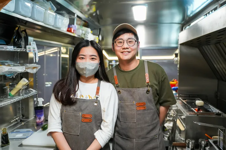 「秋吉．秋 AKIYOSHI AKI」由秋吉第三代Sean與太太合力經營。田欣雲攝