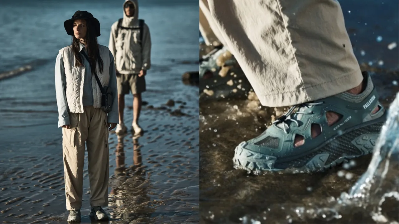 OFF_BOUND HYDRO兩棲概念波浪鞋打破水陸與場域的界線。品牌提供
