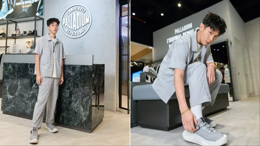 柯震東上腳PALLADIUM新波浪鞋　單手穿脫超方便他秒愛上