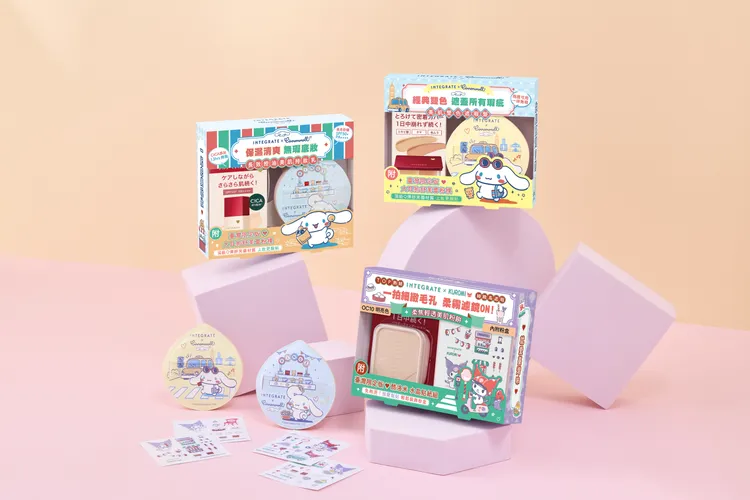 INTEGRATE邀酷洛米和大耳狗體驗「台灣感性」，推出聯名系列。品牌提供