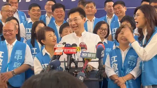 台中團結大會！盧秀燕喊「3個姐姐都愛你」　江啟臣：突然覺得好幸福