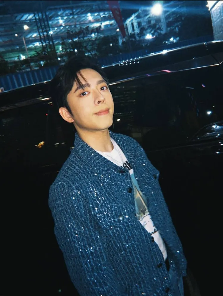 男團MIRROR成員呂爵安演木村拓哉的角色。翻攝呂爵安IG