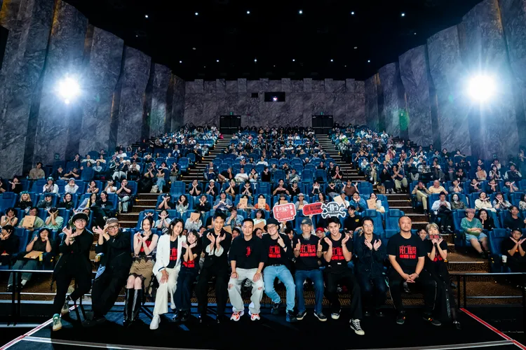 《死亡賭局》於北部映後座談，人潮爆滿。英傑哆影業