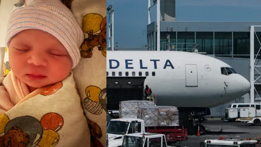 神奇寶寶！美國準媽媽搭機急產　2急救員借鞋帶接生母女均安