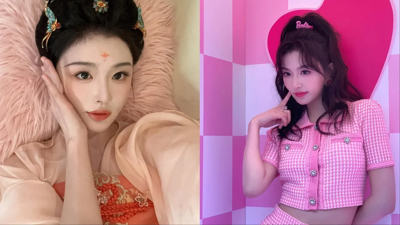 「狐系美人」孔雪兒私下是可甜可鹽的時尚少女。翻攝孔雪兒IG