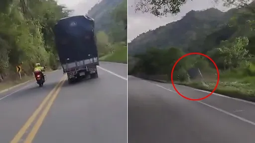 警察說靠邊停「貨車衝過頭墜河」　24歲司機命喪駕駛座