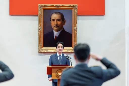 主持將官晉任授階　賴清德：以和平包裝的統一後患無窮