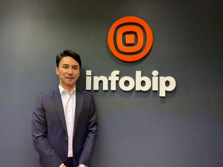 Infobip台灣區業務負責人王耀煒。呂承哲攝