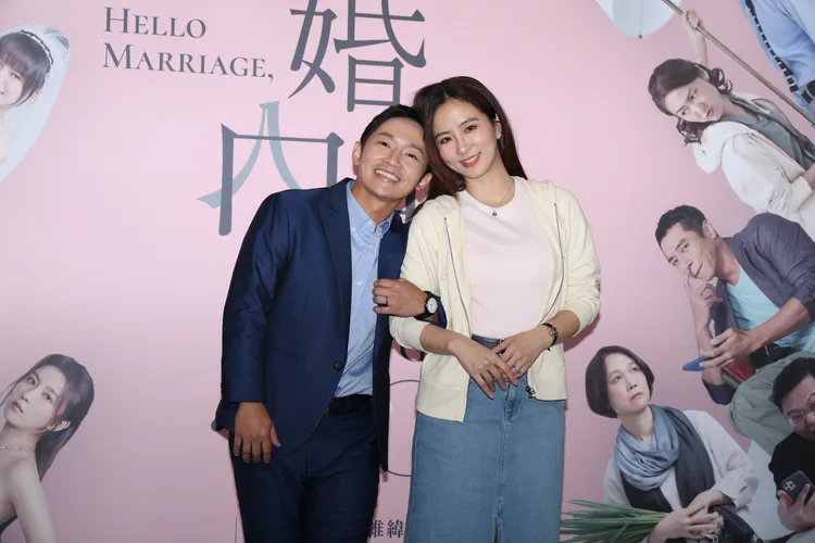 蔡昌憲與周曉涵飾演15年婚姻夫妻。莊宗達攝