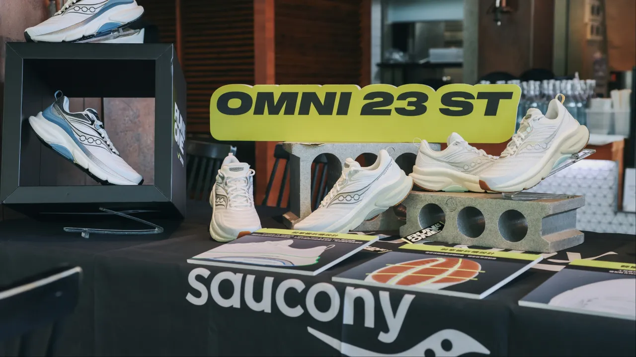 SAUCONY穩定支撐跑鞋OMNI 23 ST首度在台登場。品牌提供