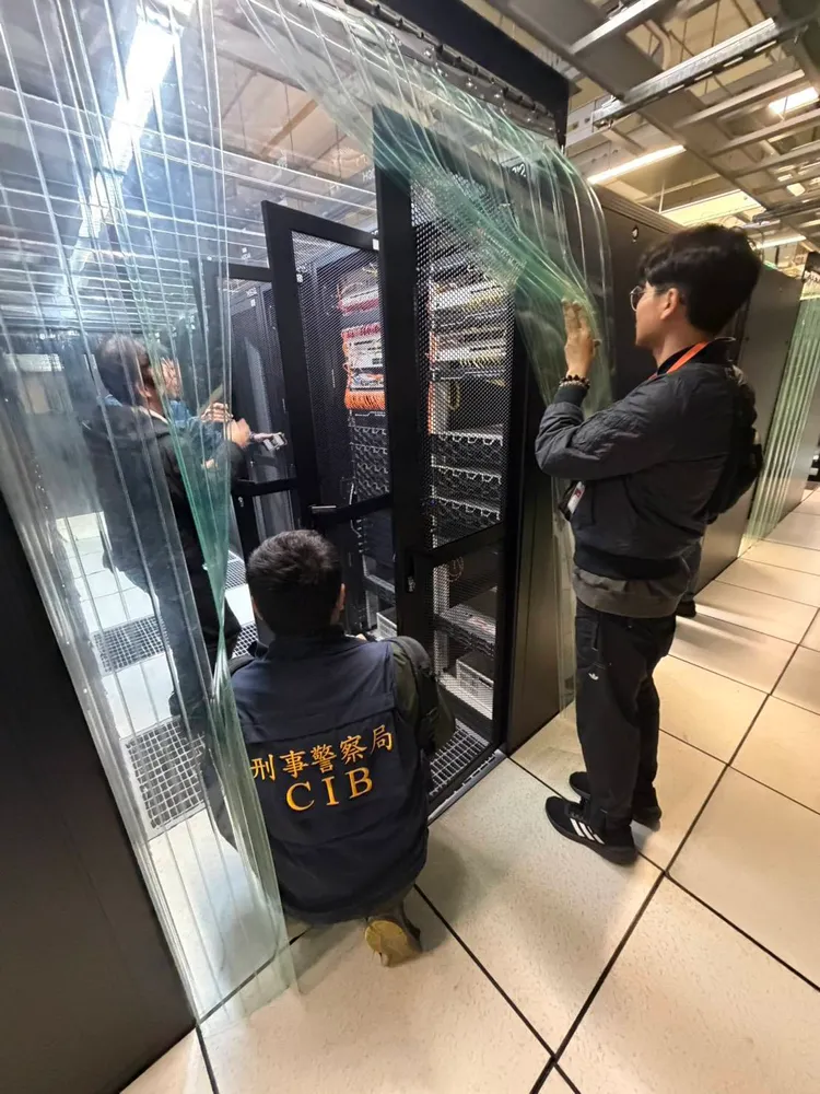 刑事局智財大隊破獲仿冒集團。翻攝畫面