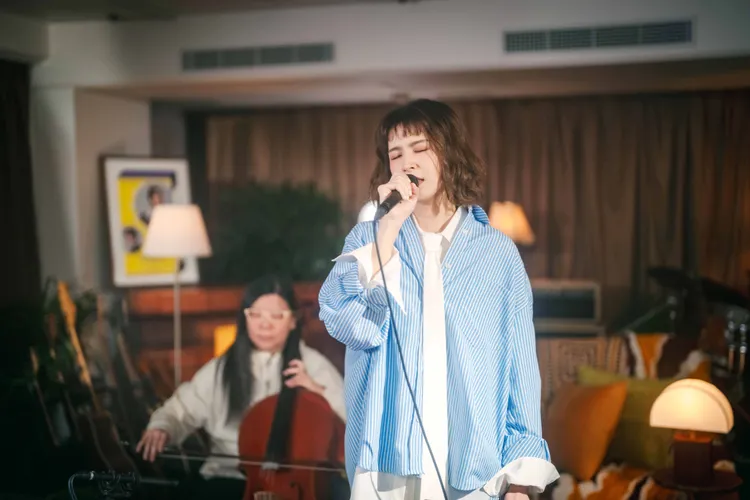 曾沛慈近期於浪姐7因表現亮眼而爆紅。華研國際提供