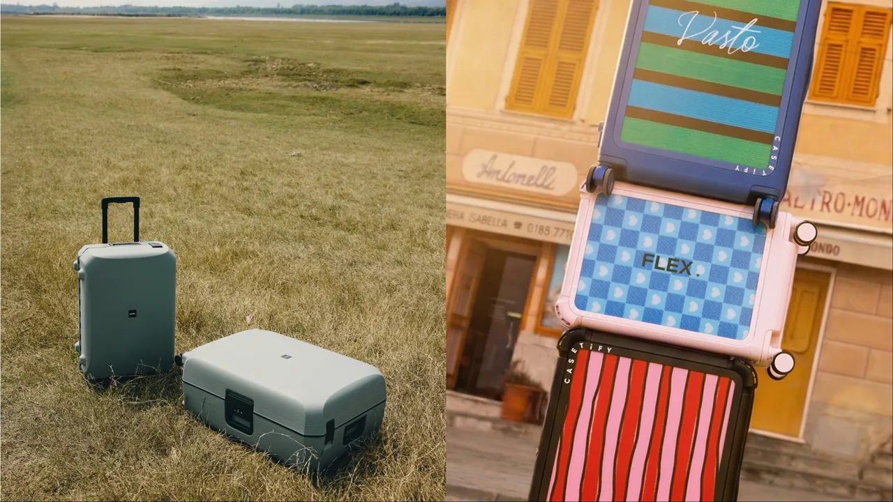 LOJEL（左）、CASETiFY（右）分別推出季節新色以及全新聯名。品牌提供