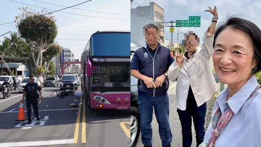 女警靈堂照「拿草莓燦笑」　譚艾珍緊握鄭母手：看到痛與怨