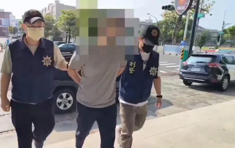 警方19日晚間將涉案主嫌拘捕到案。翻攝畫面