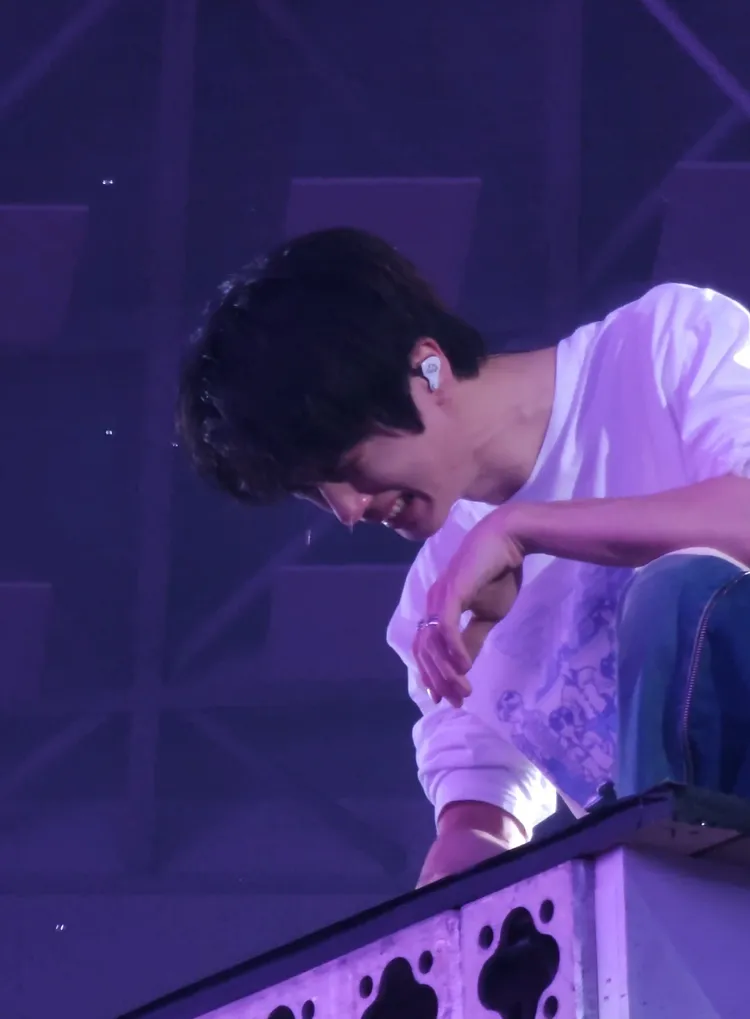 NCT DREAM老么志晟當時在演唱會爆哭，哭到唱不下去。翻攝X