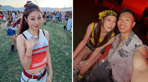 金針菇看科切拉上演黑bra誘惑！黃大謙真空露胸肌　阿滴喊好色