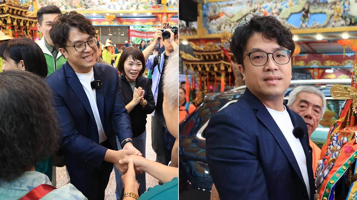 沈伯洋稱謙虛聆聽市民　他諷「32:0都教不會，剪頭髮就會了？」