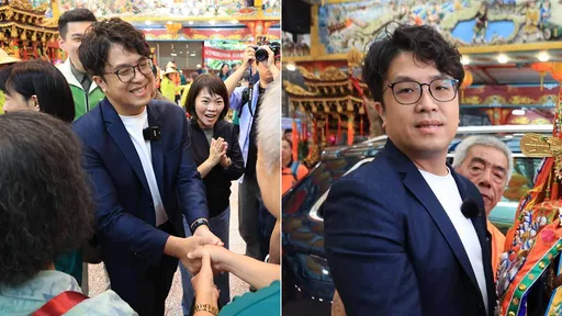 沈伯洋稱謙虛聆聽市民　他諷「32:0都教不會，剪頭髮就會了？」