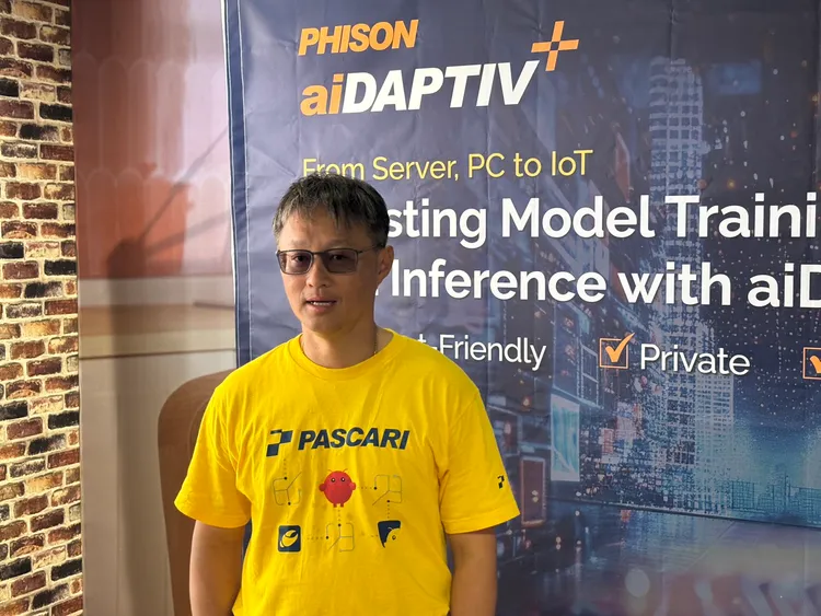 群聯執行長潘健成。呂承哲攝