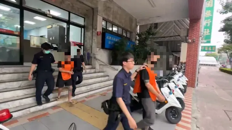 警方將王、陳依違反《毒品危害防制條例》移送高雄地檢署偵辦。翻攝畫面