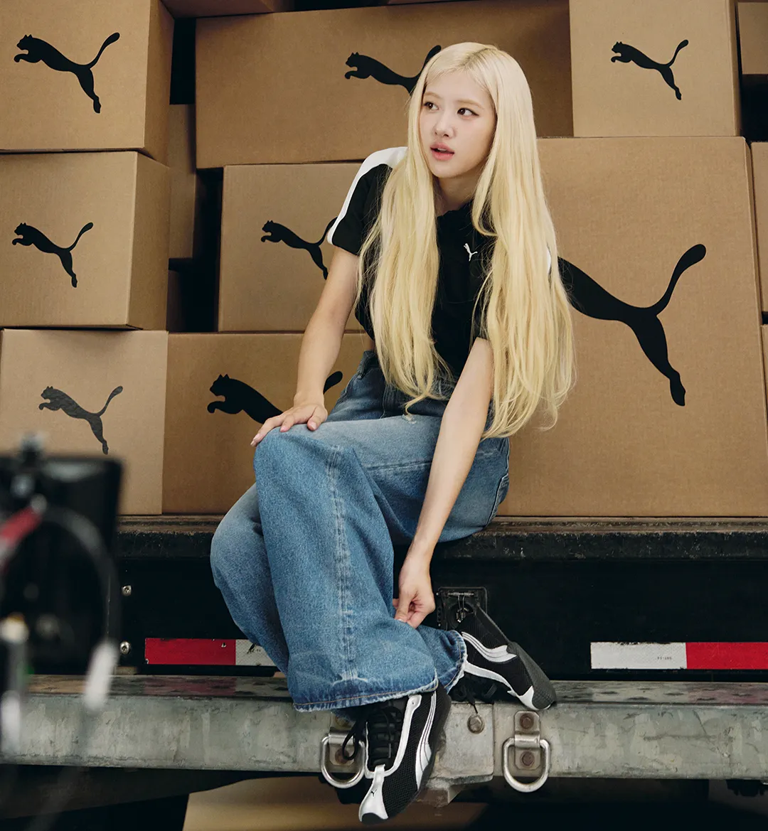 PUMA全球品牌大使BLACKPINK成員Rosé也是H-STREET愛好者。品牌提供