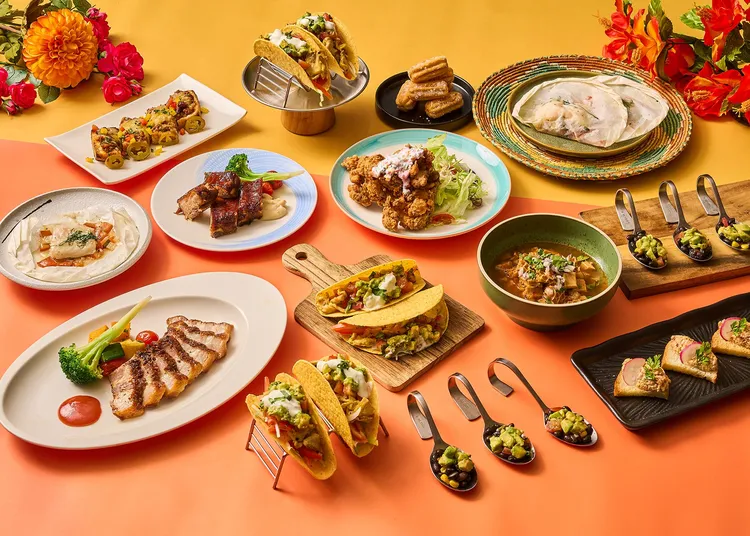 悅．市集全日自助餐廳4月推出全新主題「美墨經典風味饗宴」。台北新板希爾頓酒店提供