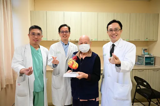 8旬老菸槍主動脈瓣膜狹窄　走兩步就喘！跨院合作搶命