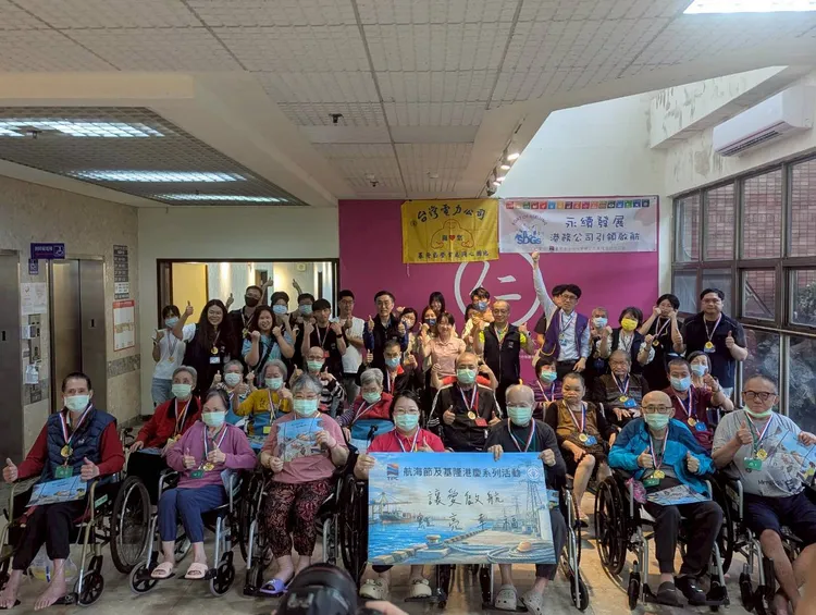 台電基隆區營業處處長陳据湖表示，關懷長者不僅是企業責任，更是社會共好的重要一環。翻攝照片