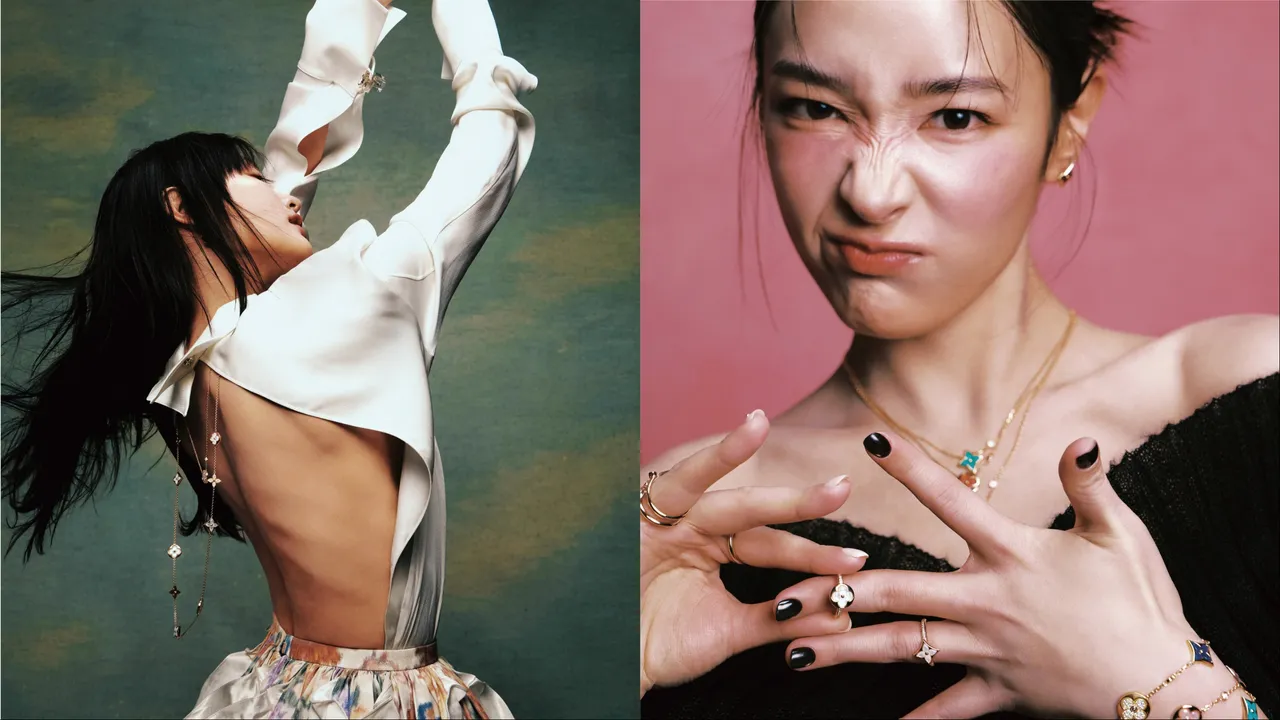 王淨拍攝《ELLE》封面。《ELLE》國際中文版提供