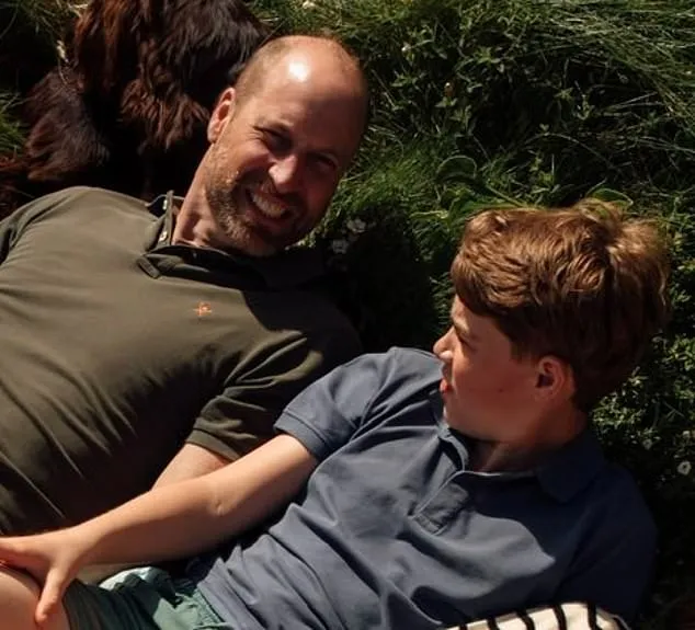 喬治王子（右）身形抽高許多。