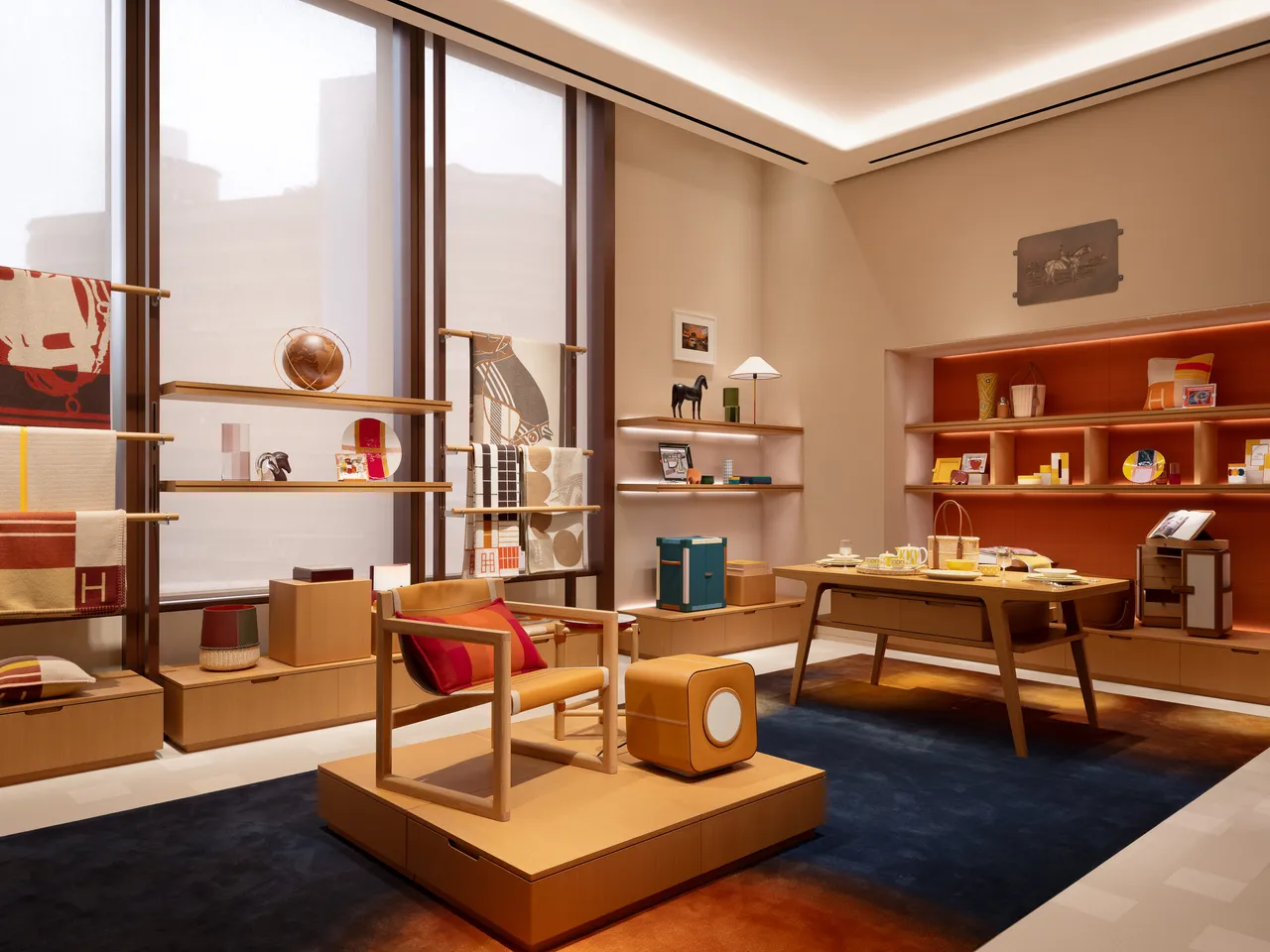 愛馬仕（Hermès）台北SOGO復興專門店。品牌提供