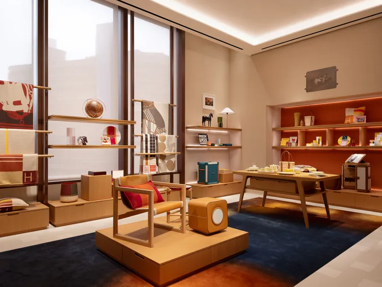 愛馬仕（Hermès）台北SOGO復興專門店。品牌提供