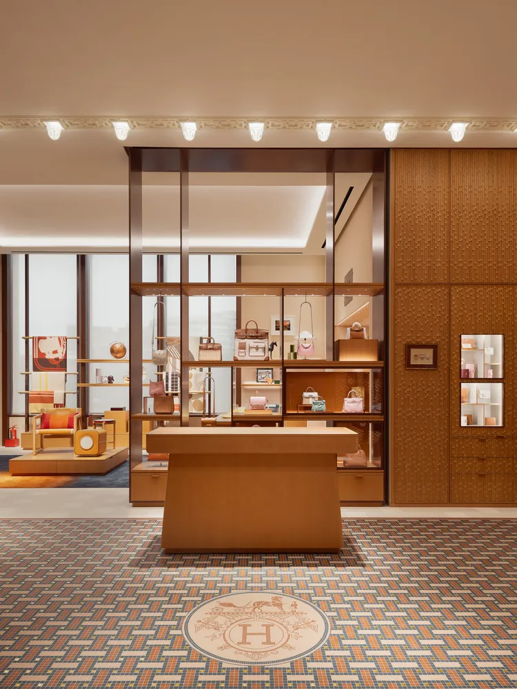 愛馬仕（Hermès）台北SOGO復興專門店。品牌提供