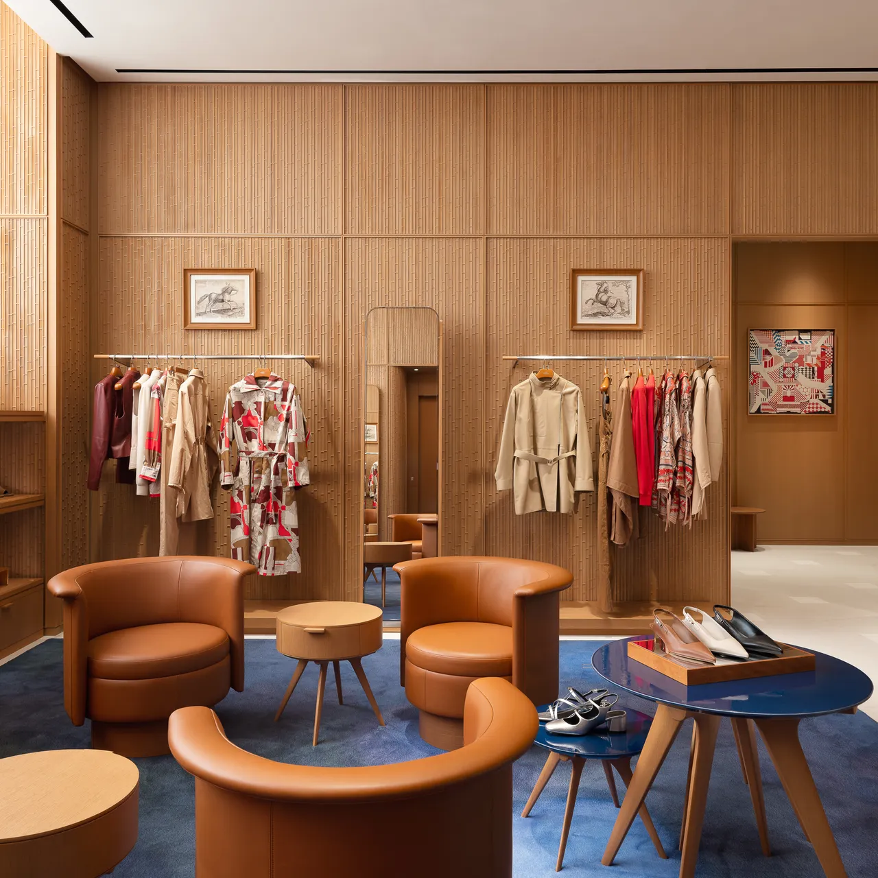 愛馬仕（Hermès）台北SOGO復興專門店。品牌提供