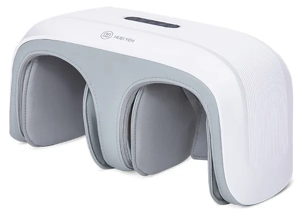 輝葉，4 IN ONE美腿新膝望，U型270度環繞立體氣囊包覆，按摩三段力道，舒緩緊繃肌肉，原價6980元，特價2970元。