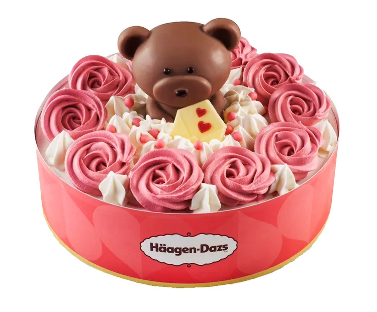 Haagen Dazs，熊熊蜜語蛋糕7吋，推薦價2380元，訂購專線02-2558-5918。