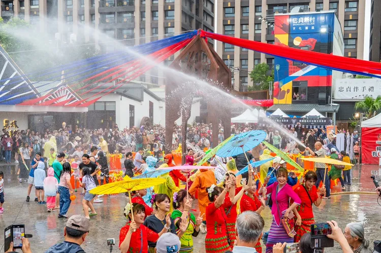 桃園龍岡米干節活動。秘書處提供