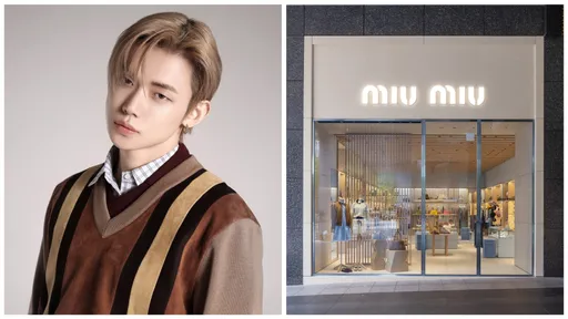 MIU MIU好事連發！TXT然竣成品牌摯友　微風信義專門店新開幕
