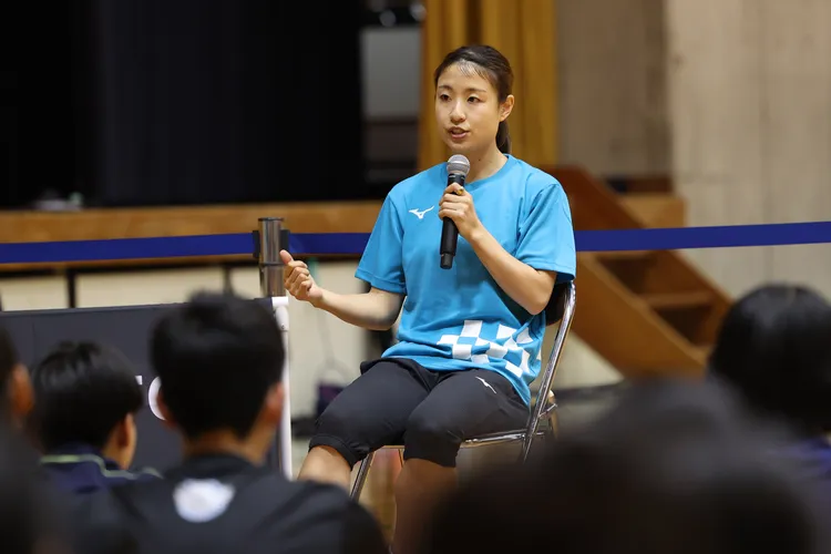 奧原希望也會分享傳授經驗。主辦提供