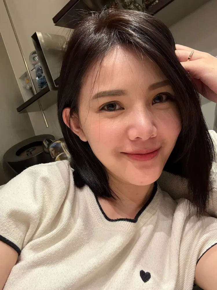 林佩潔分享婚姻生活。中天提供